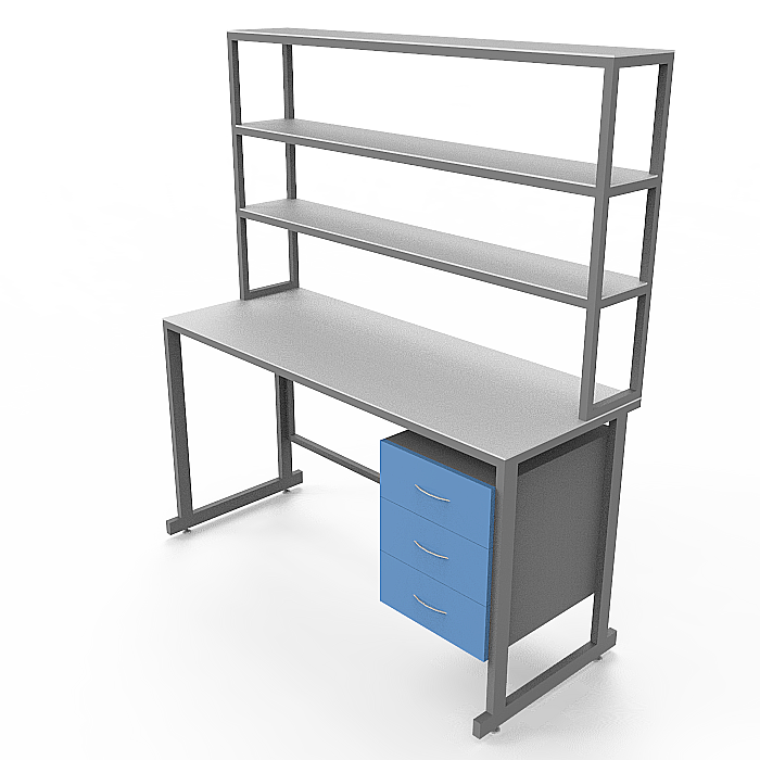 Стол лабораторный керамика 1200х640х850